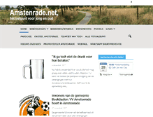 Tablet Screenshot of amstenrade.net