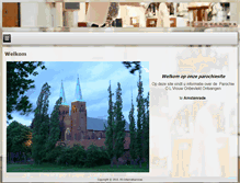 Tablet Screenshot of kerk.amstenrade.net